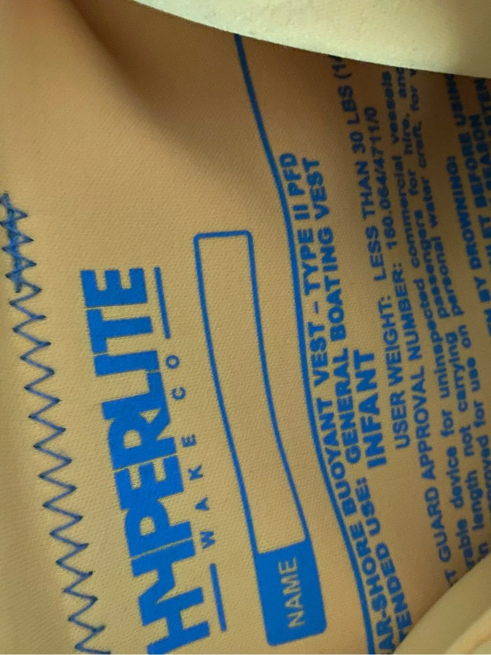 Kids' Life Jacket - up to 30 lbs